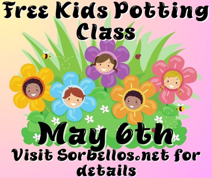 FREE ‘Lil Gardeners Potting & Planting Class